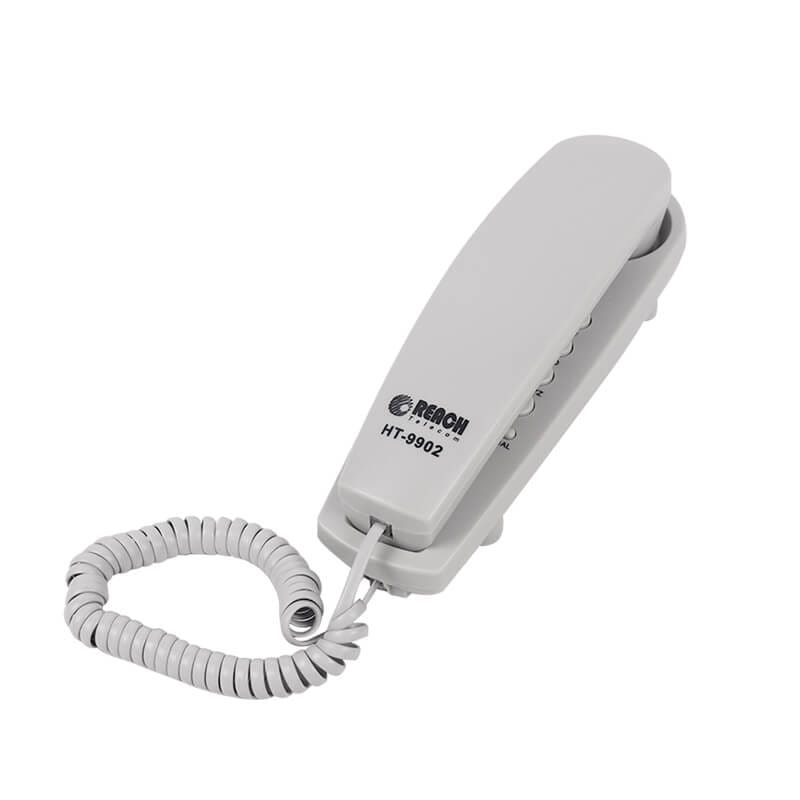โทรศัพท์บ้าน โทรศัพท์แขวนผนัง  REACH รุ่น HT-9902 สี LIGHT GREY_0
